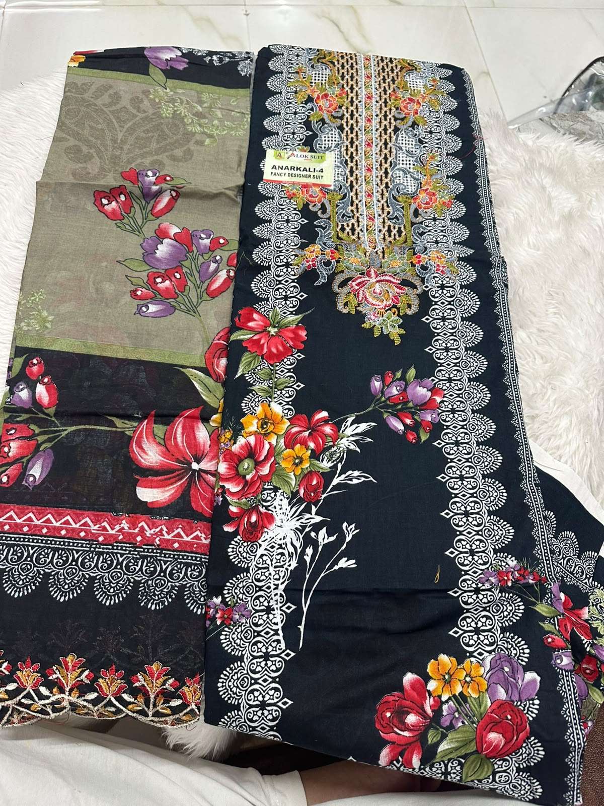 Falah Premium Cotton Collection Code - 50111 By Falah Designer Suits - 06