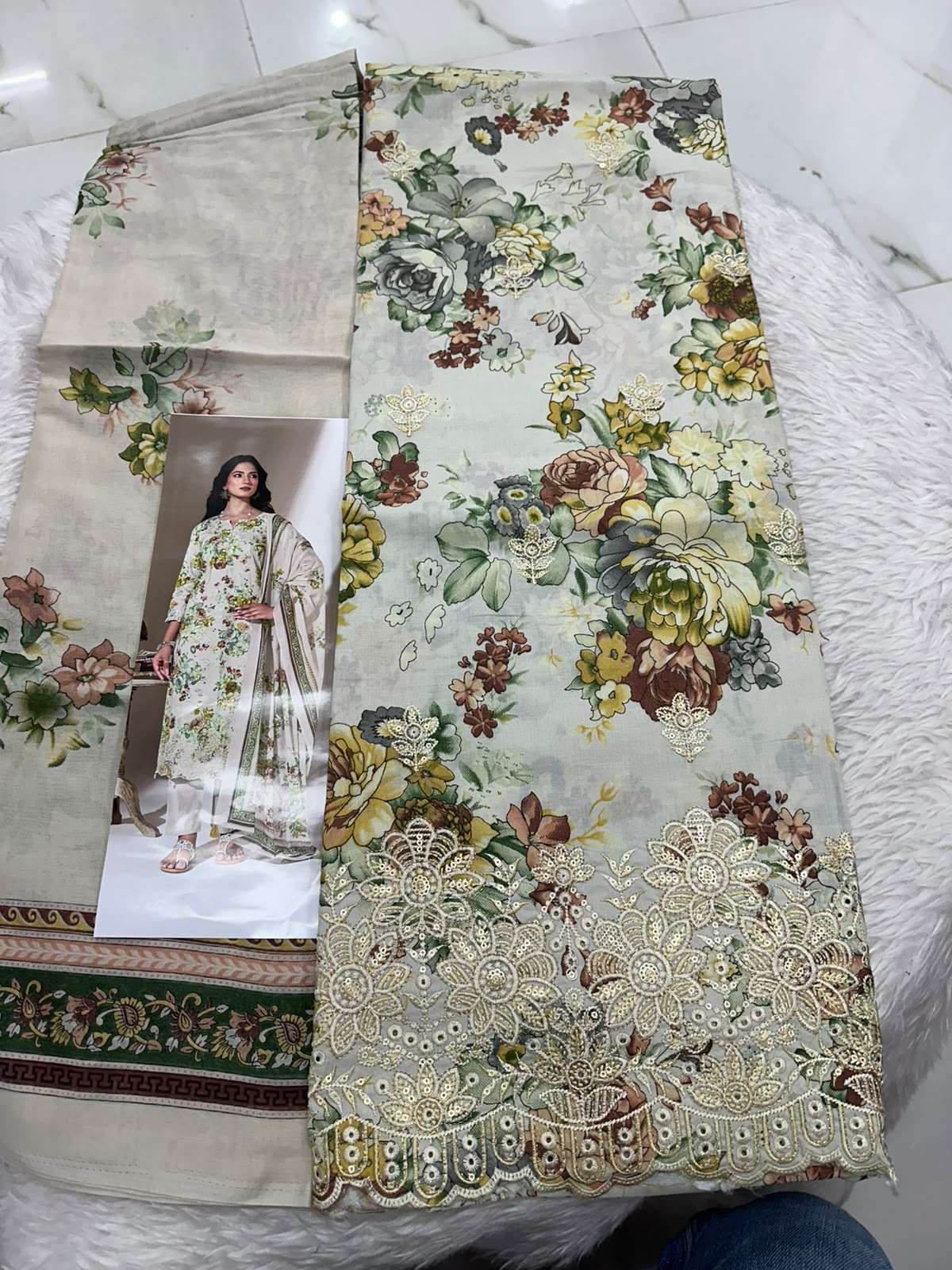 Falah Premium Cotton Collection Code - 50112 By Falah Designer Suits - 04