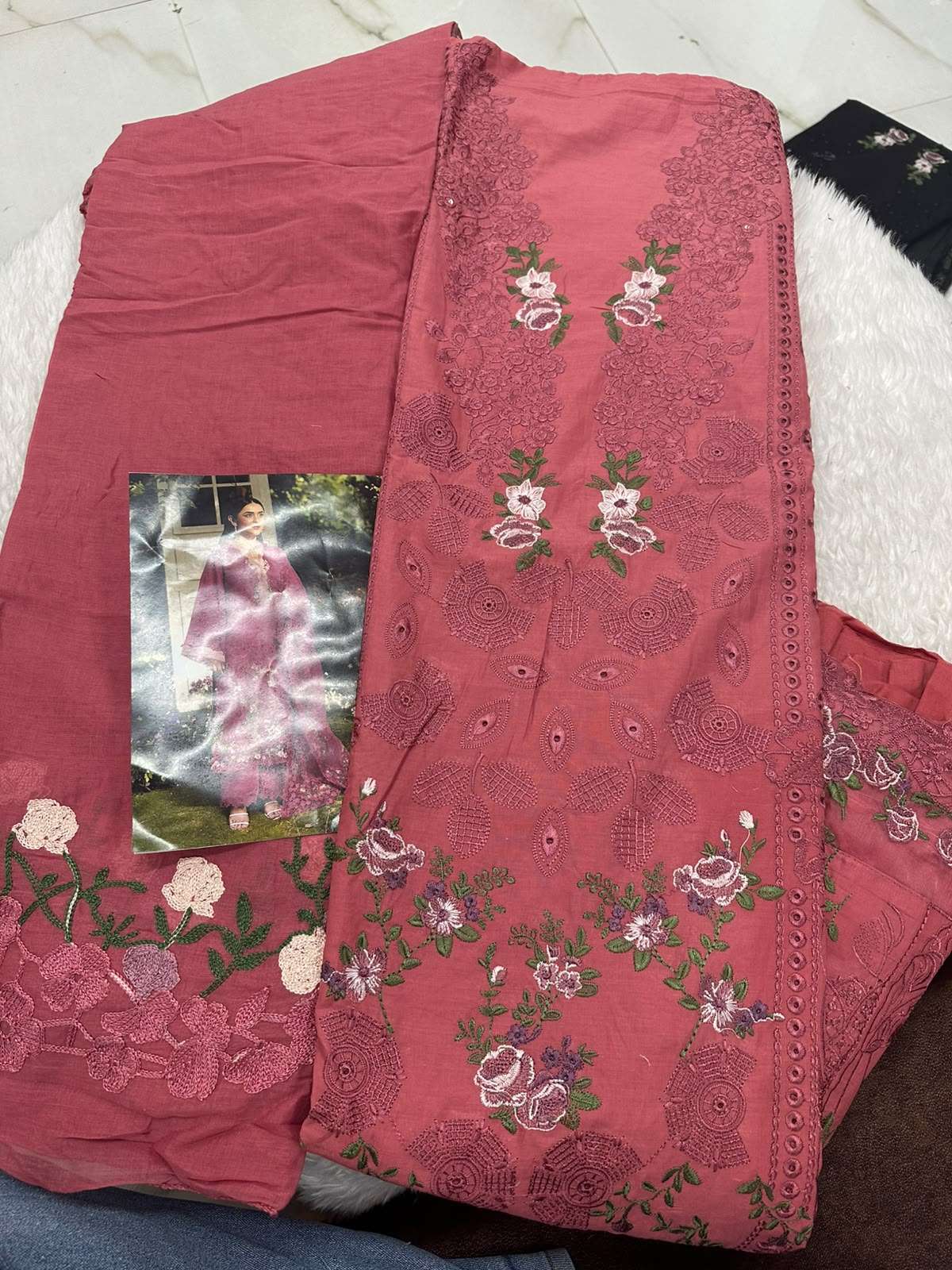 Falah Premium Cotton Collection Code - 50113 By Falah Designer Suits - 01 - 04