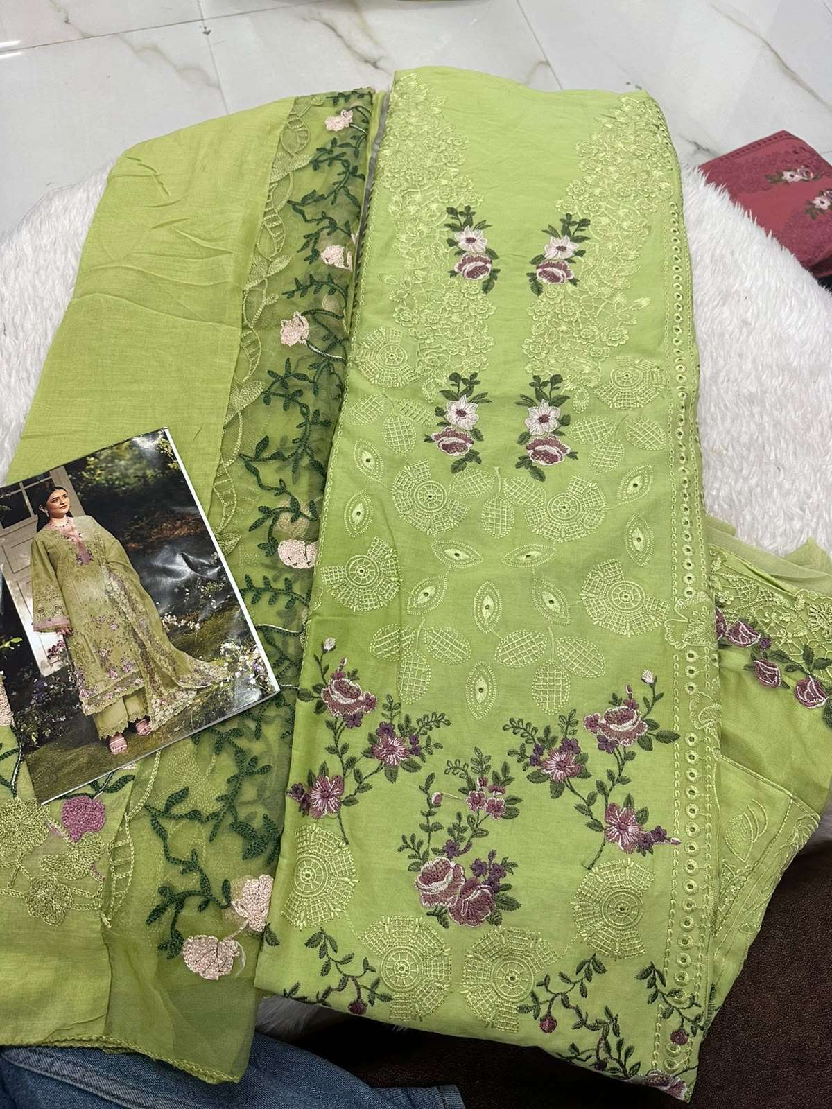 Falah Premium Cotton Collection Code - 50113 By Falah Designer Suits - 03