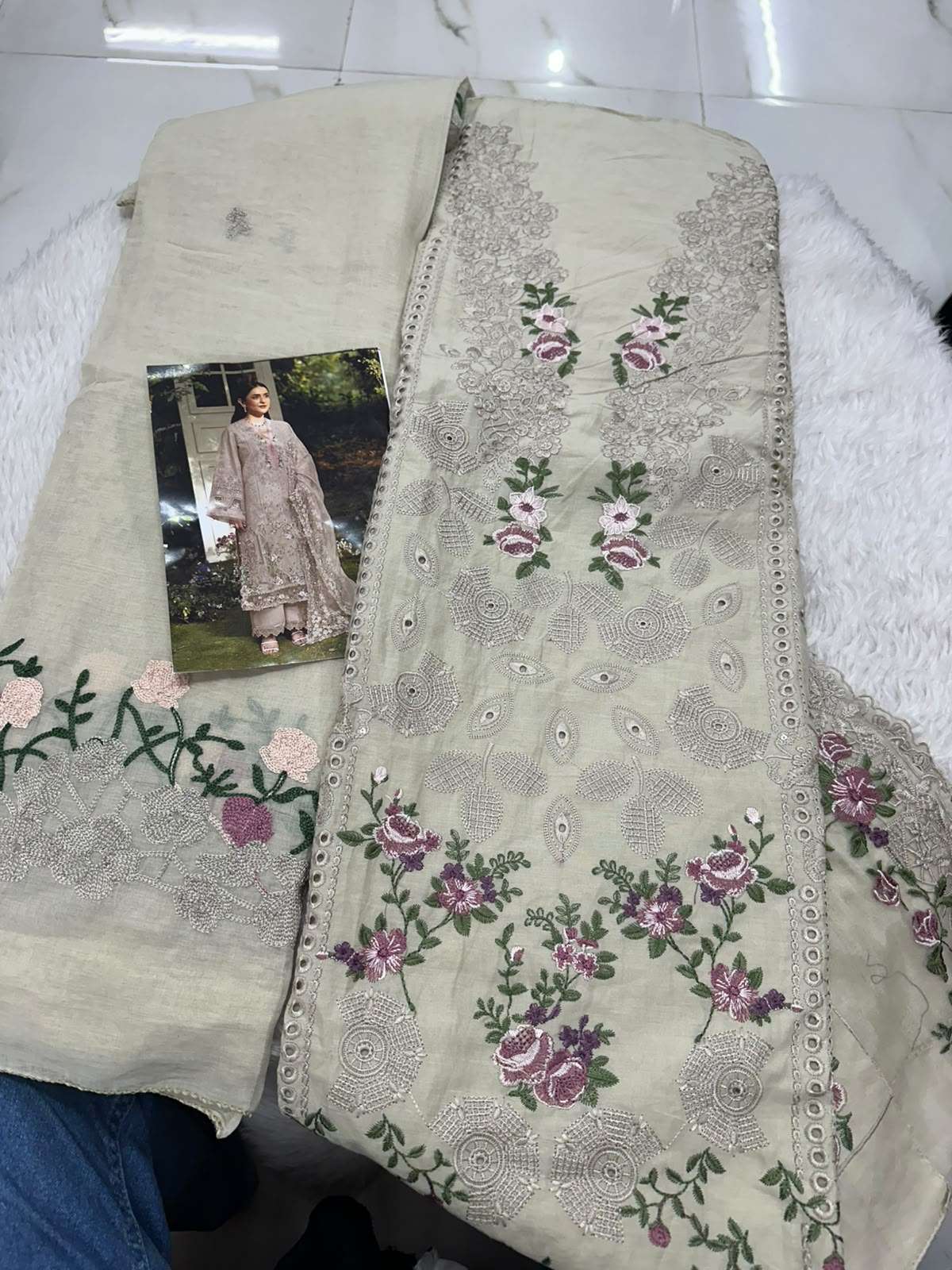 Falah Premium Cotton Collection Code - 50118 By Falah Designer Suits - 02