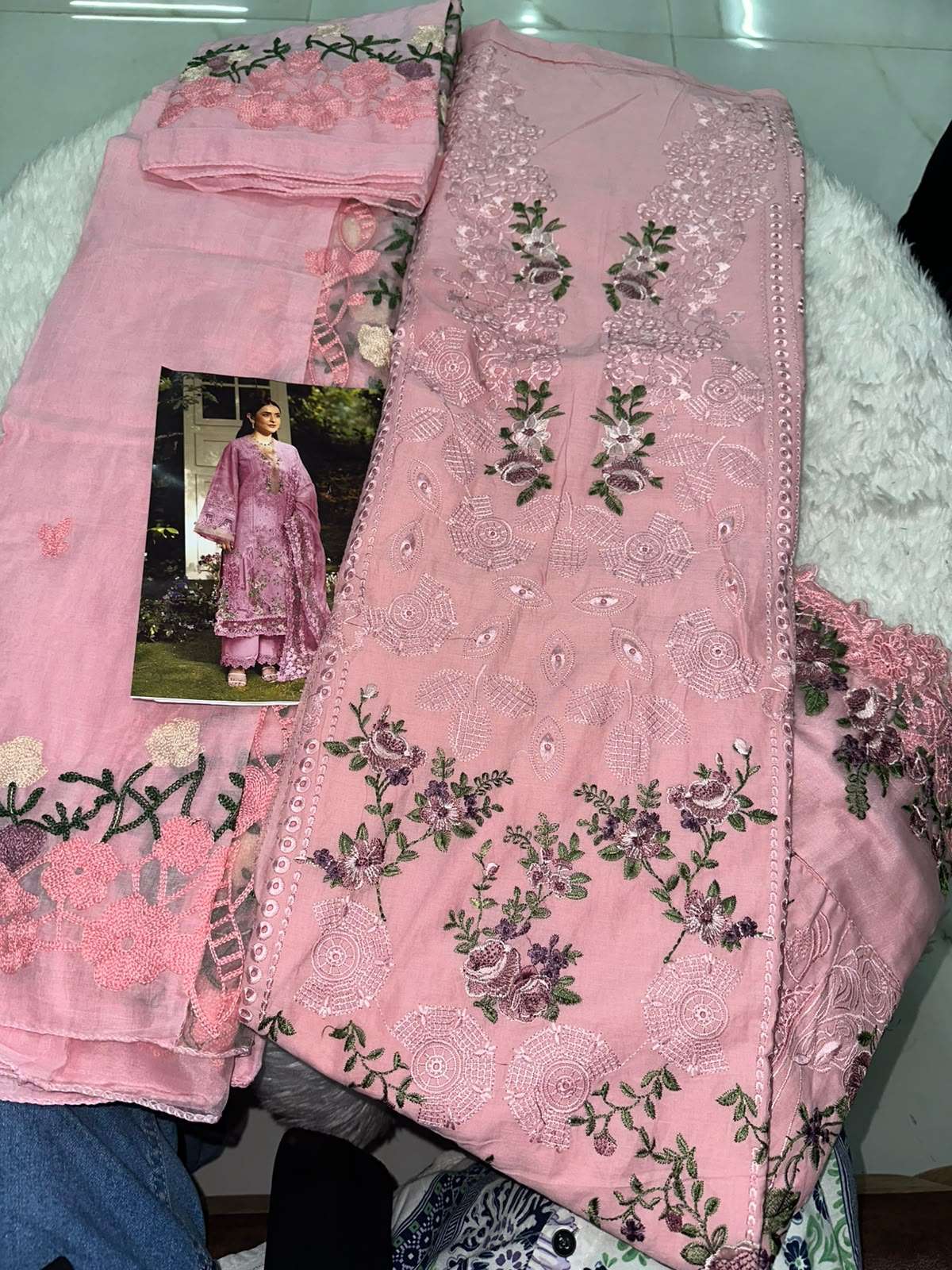Falah Premium Cotton Collection Code - 50119 By Falah Designer Suits - 05