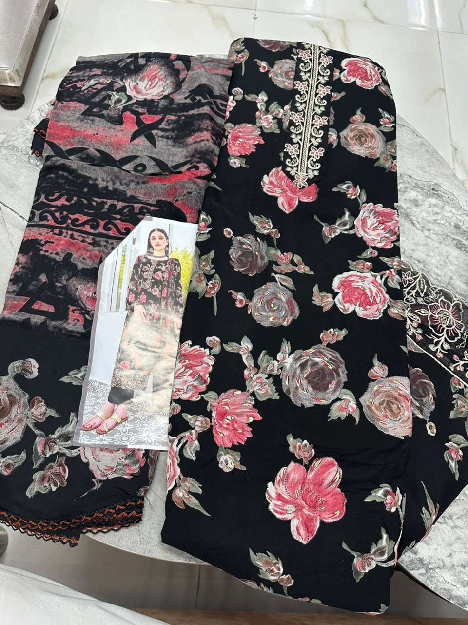 Falah Premium Cotton Collection Code - 50120 By Falah Designer Suits - 02