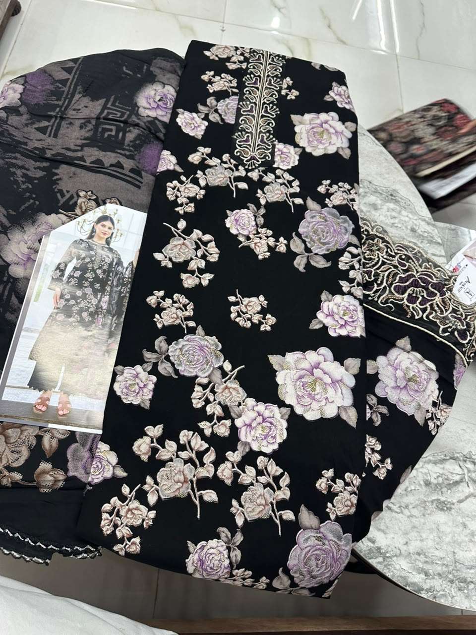 Falah Premium Cotton Collection Code - 50120 By Falah Designer Suits - 03