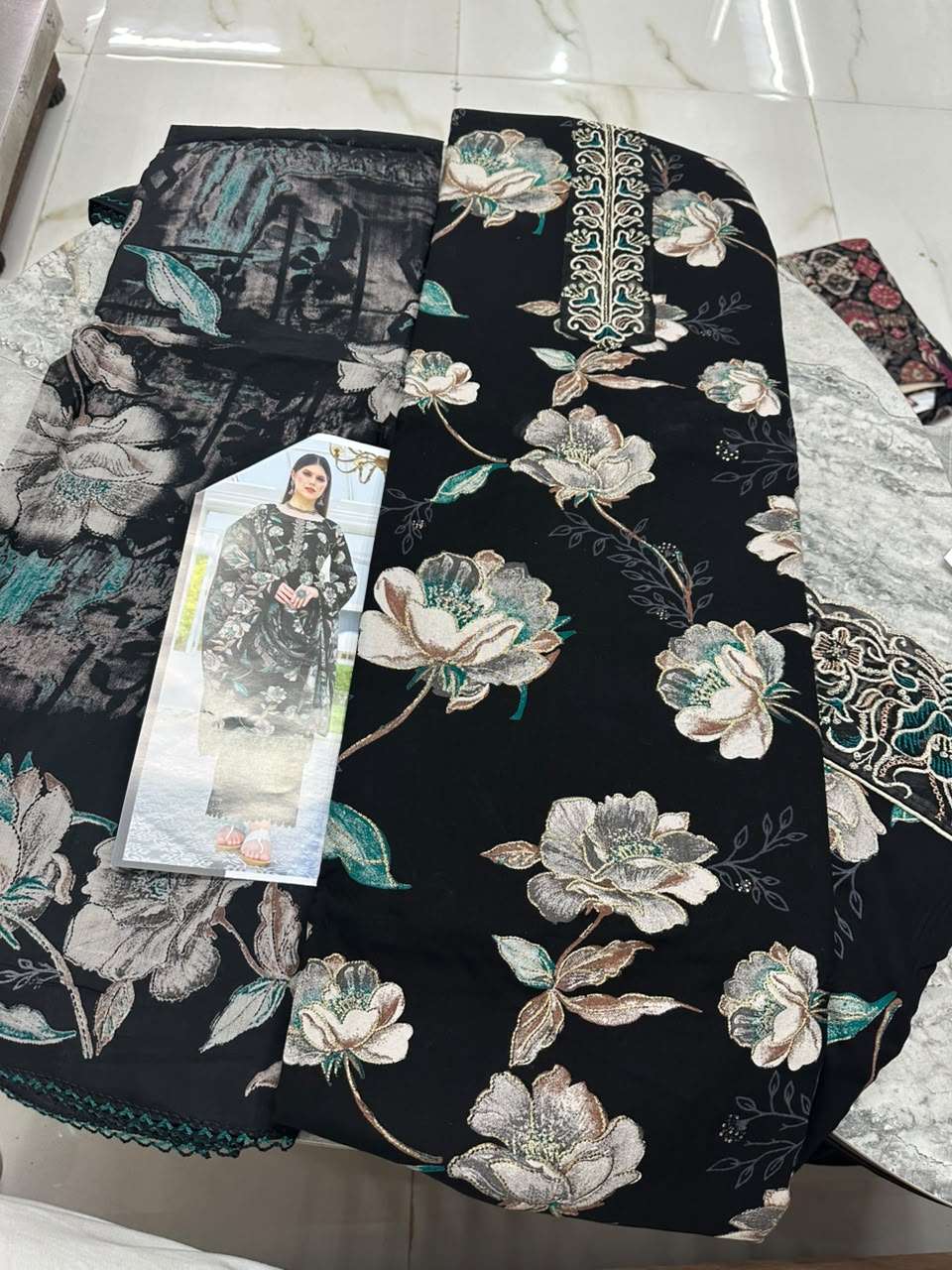 Falah Premium Cotton Collection Code - 50120 By Falah Designer Suits - 04