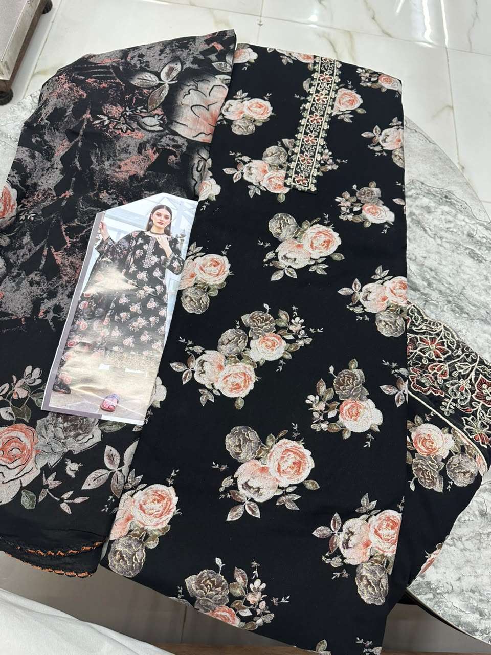 Falah Premium Cotton Collection Code - 50120 By Falah Designer Suits - 05