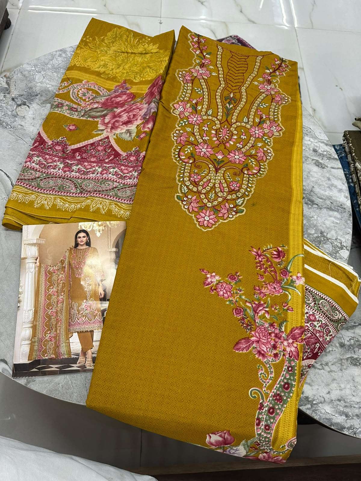 Falah Premium Cotton Collection Code - 50121 By Falah Designer Suits - 04