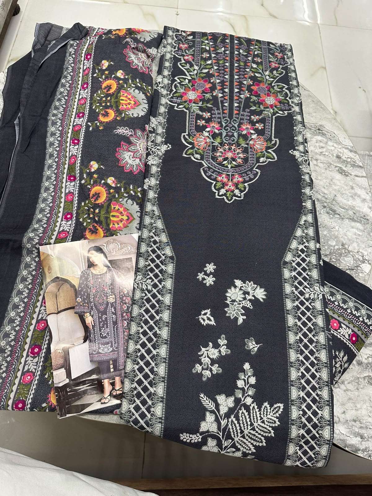 Falah Premium Cotton Collection Code - 50121 By Falah Designer Suits - 07