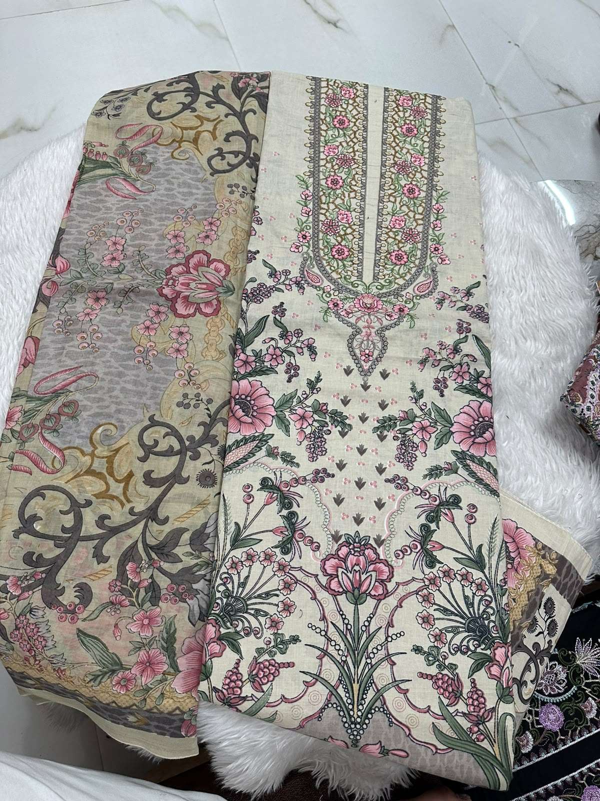 Falah Premium Cotton Collection Code - 50124 By Falah Designer Suits - 05