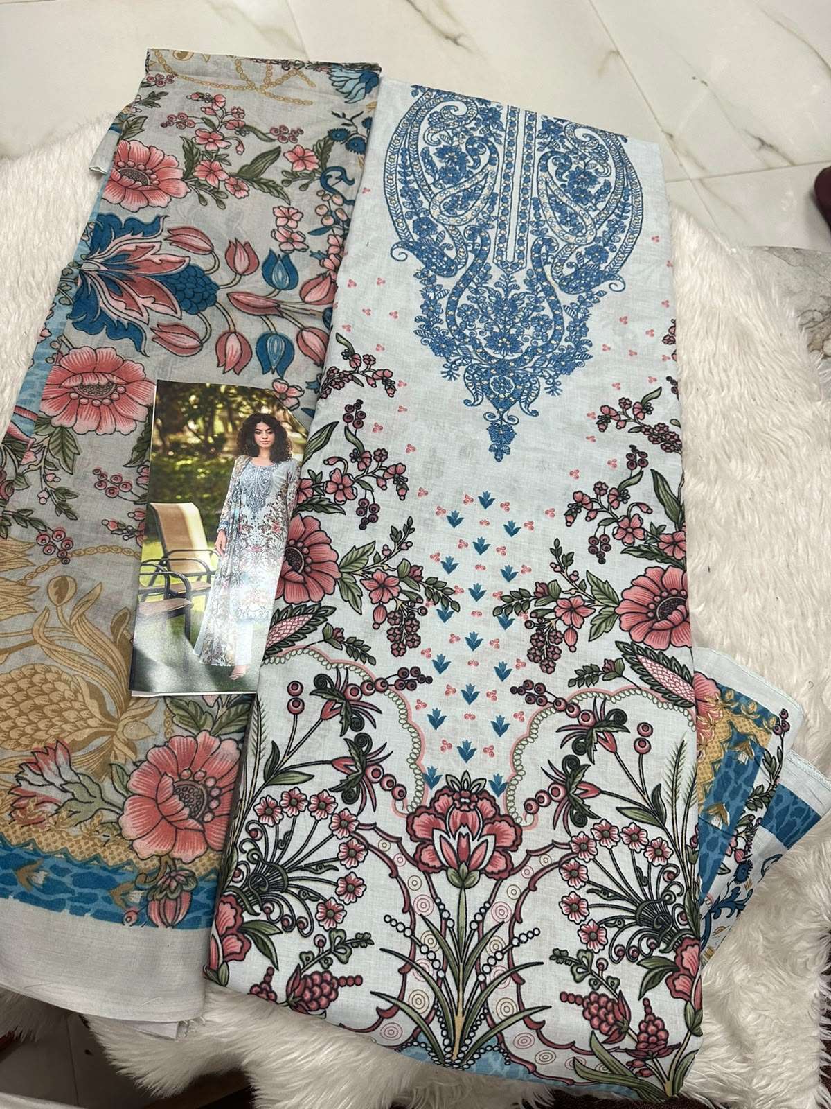 Falah Premium Cotton Collection Code - 50127 By Falah Designer Suits - 06