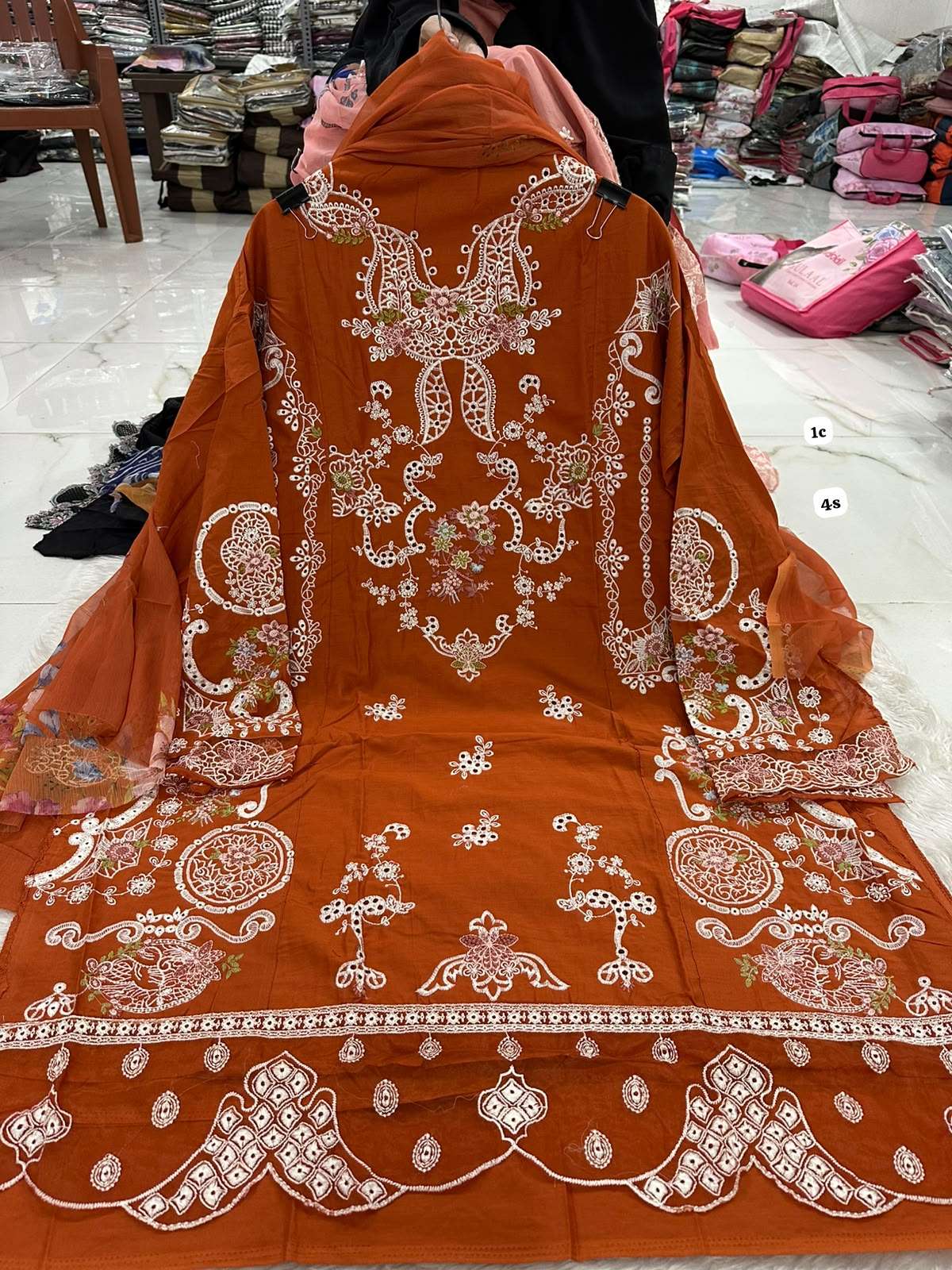 Falah Premium Pure Cotton Collection Code - NOP 32 By Falah Designer Suits - 02