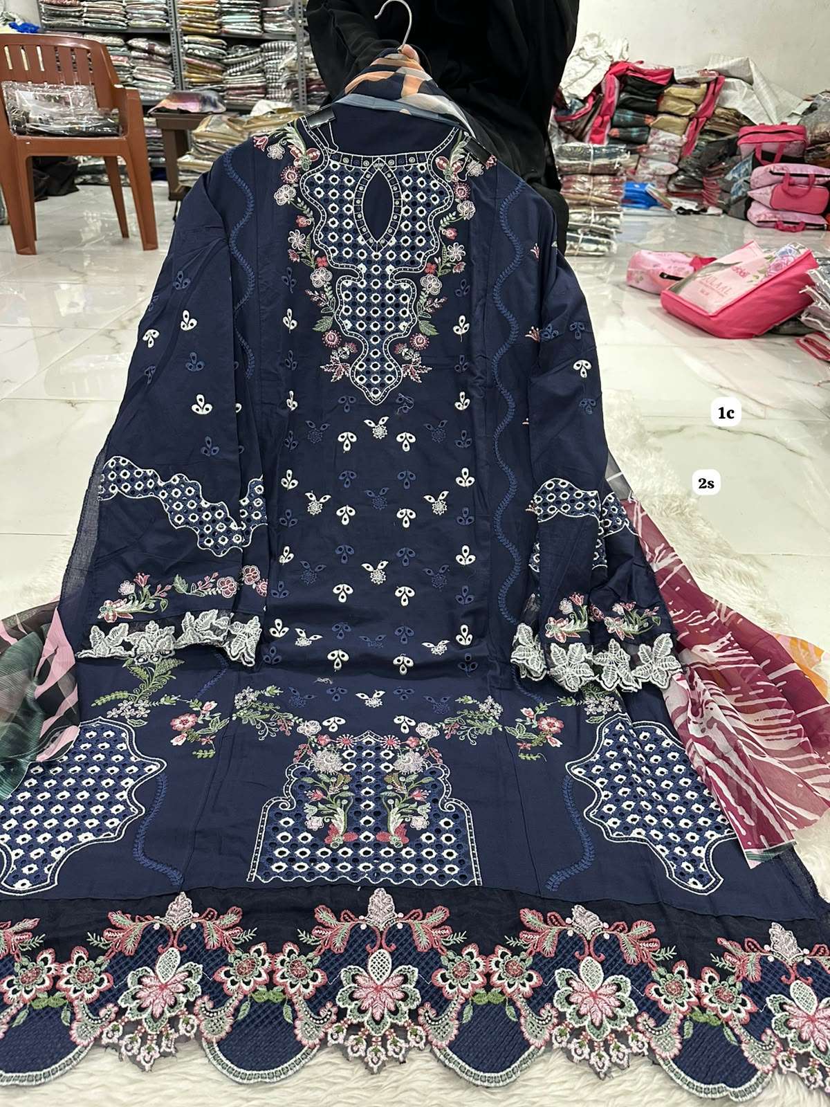 Falah Premium Pure Cotton Collection Code - NOP 32 By Falah Designer Suits - 04