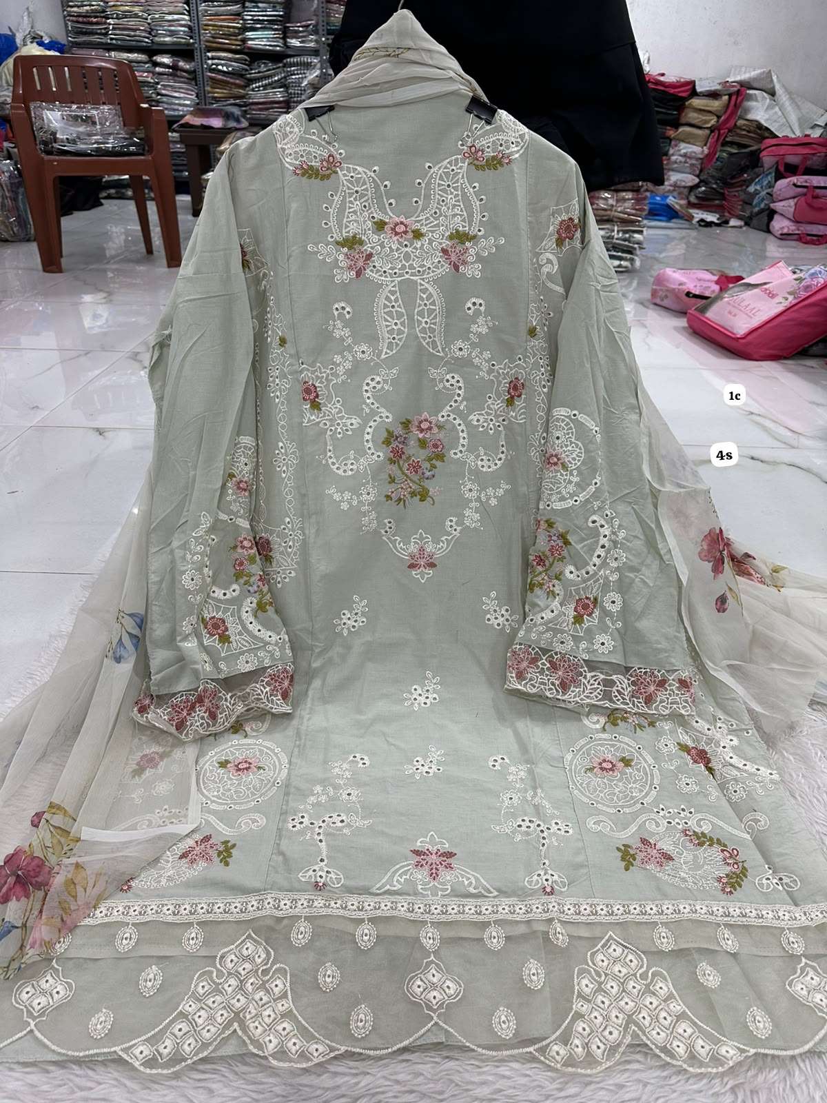 Falah Premium Pure Cotton Collection Code - NOP 32 By Falah Designer Suits - 07