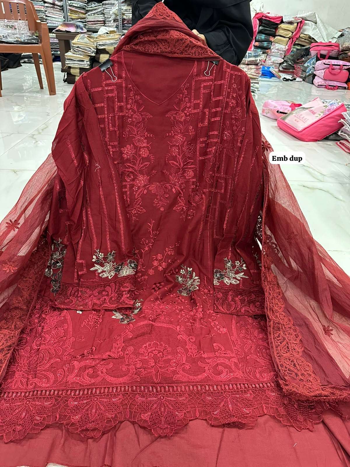 Falah Premium Pure Cotton Collection Code - NOP 33 By Falah Designer Suits - 05