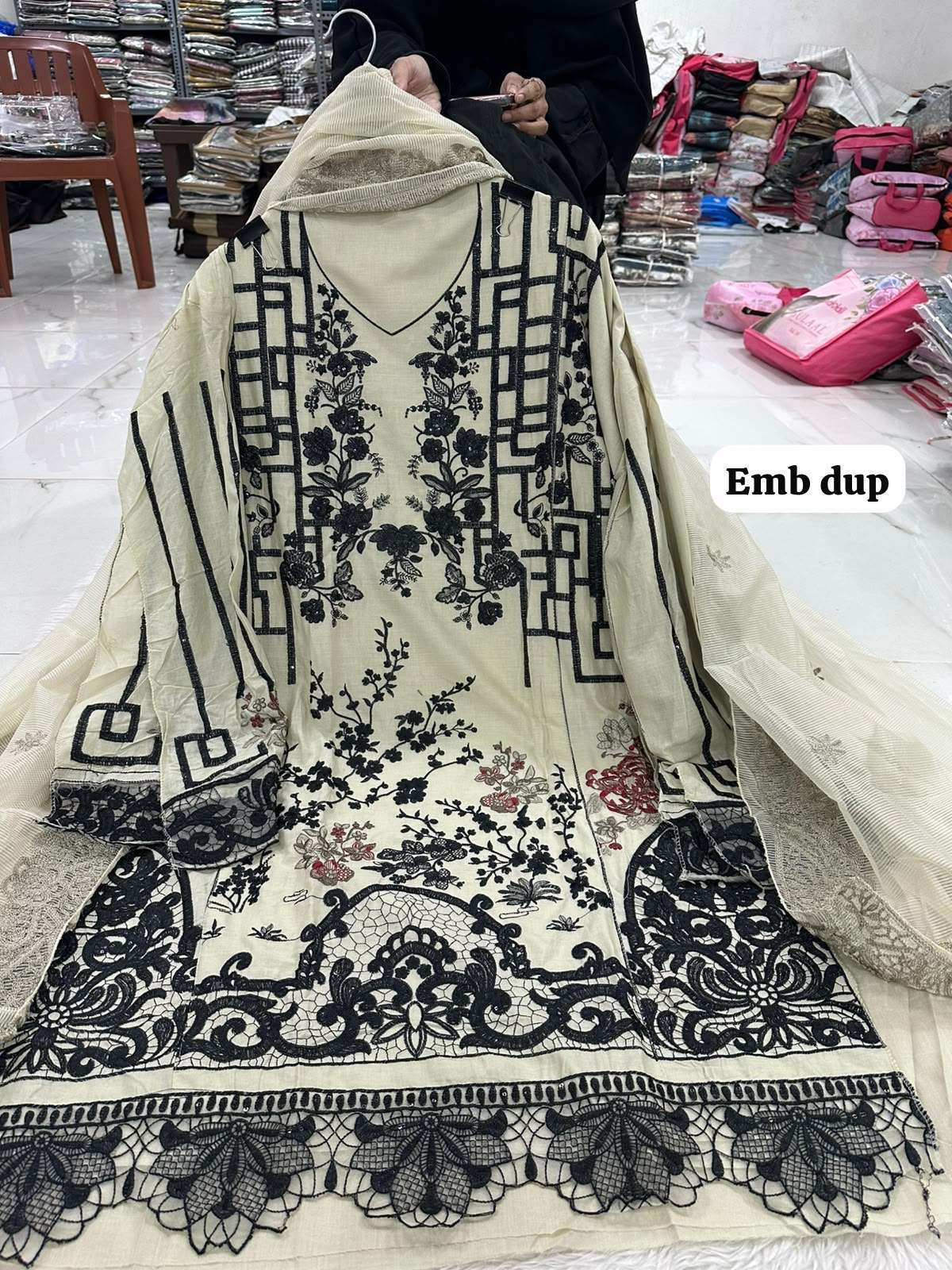 Falah Premium Pure Cotton Collection Code - NOP 33 By Falah Designer Suits - 11