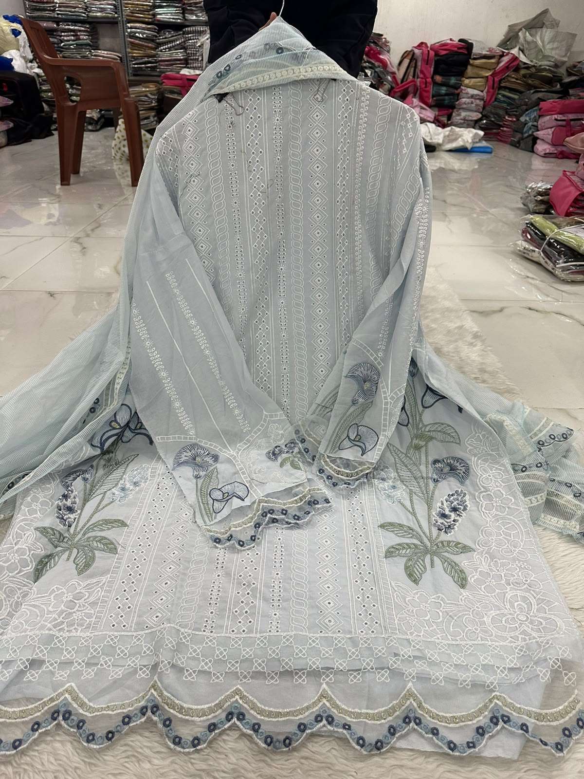Falah Premium Pure Cotton Collection Code - NOP 37 By Falah Designer Suits - 09