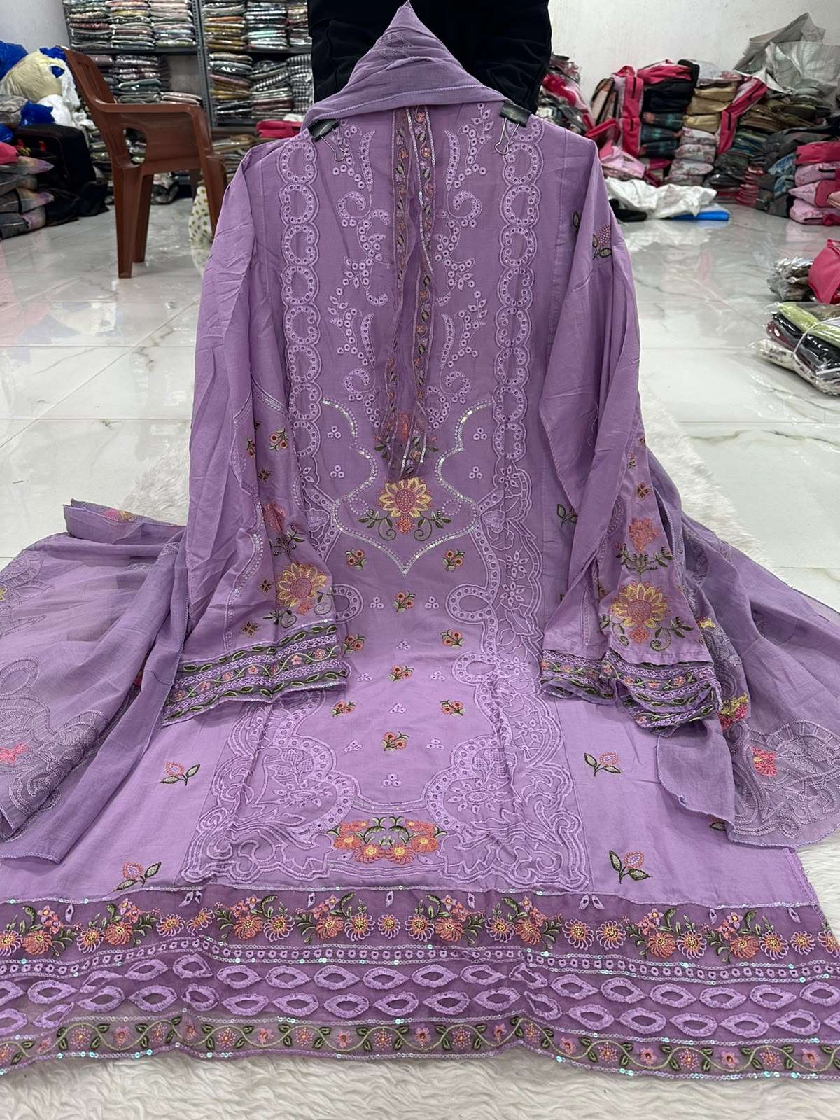 Falah Premium Pure Cotton Collection Code - NOP 37 By Falah Designer Suits - 11