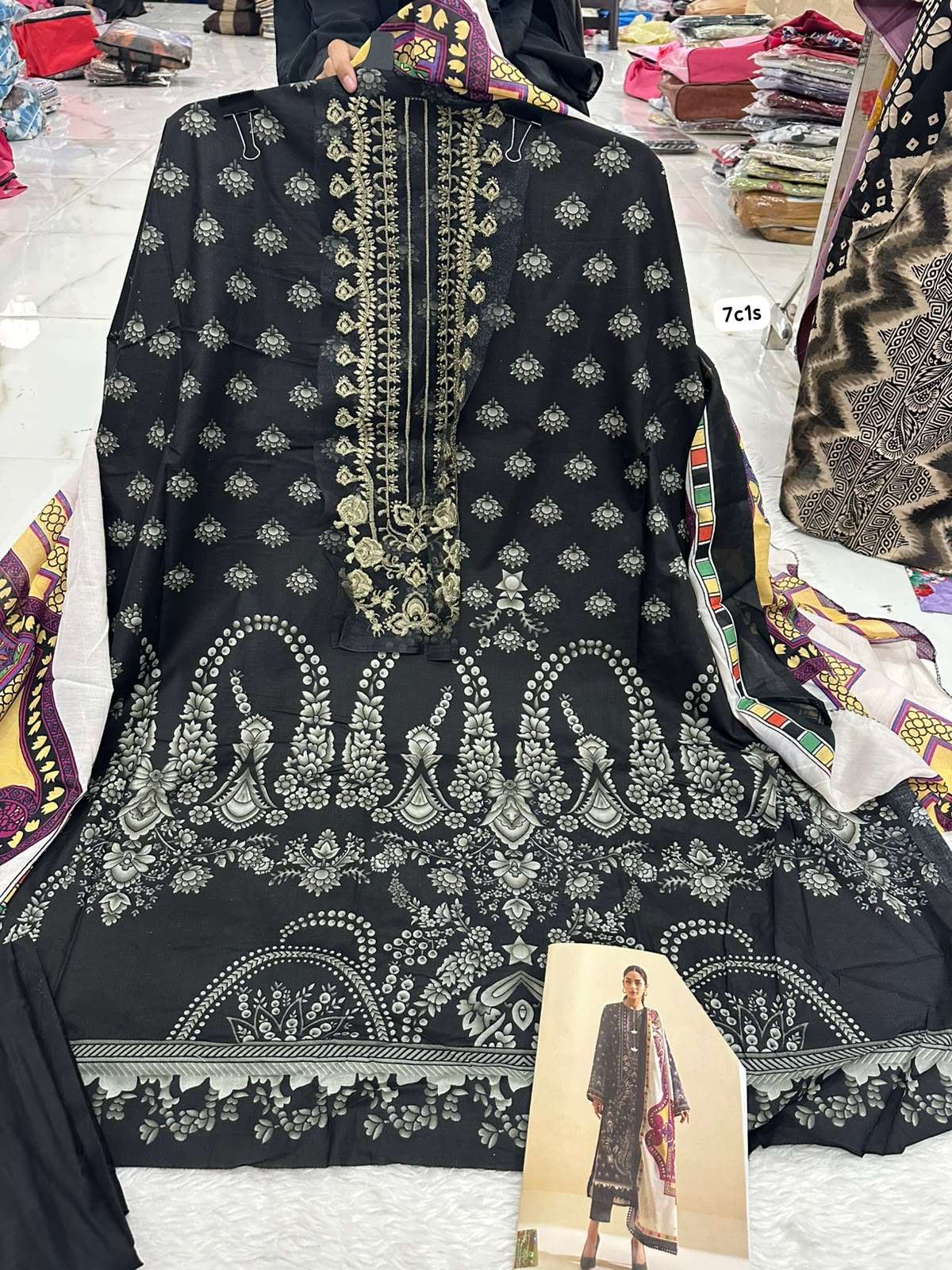 Falah Premium Pure Cotton Collection Code - NOP14 By Falah Designer Suits - 10