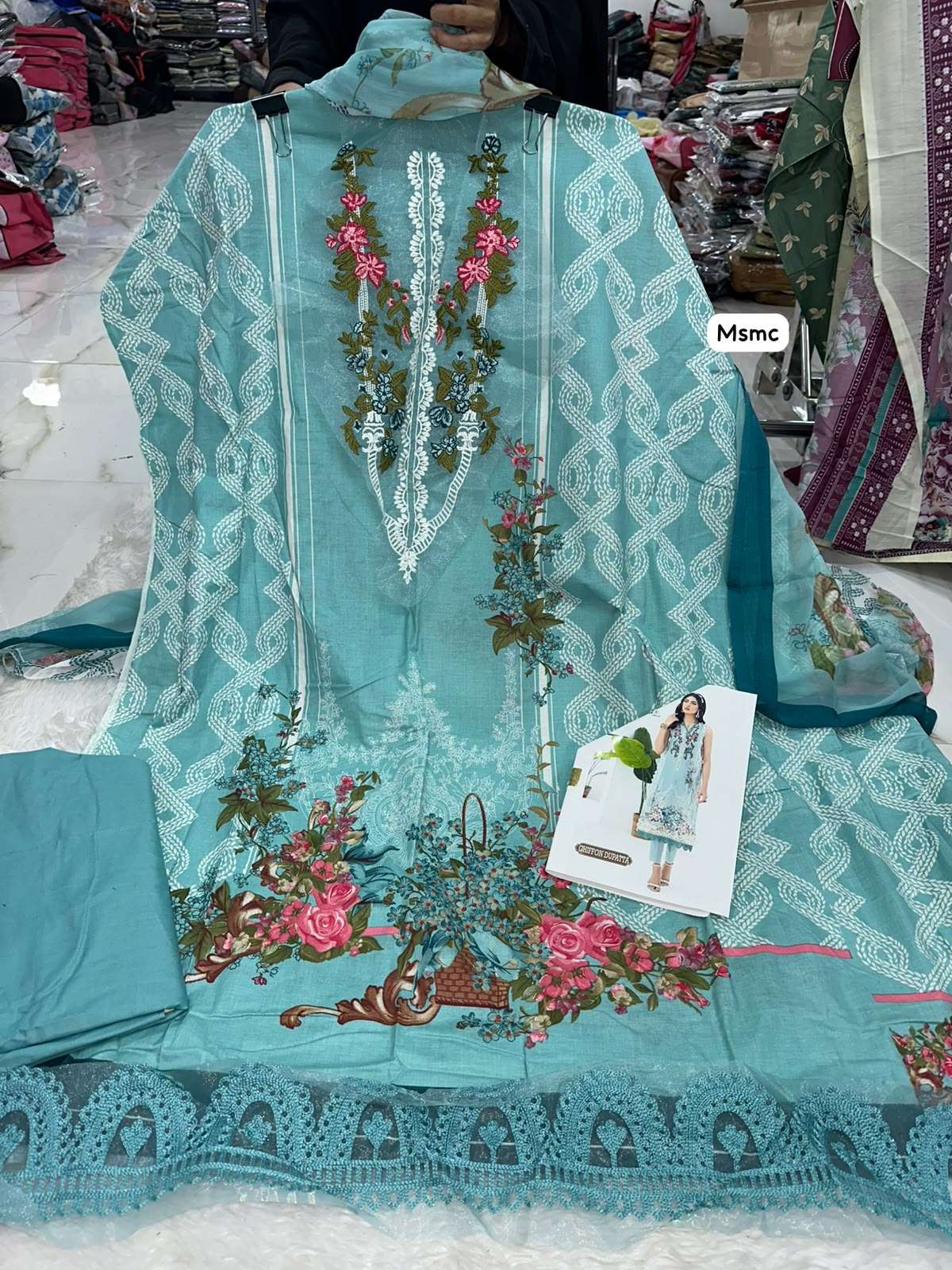Falah Premium Pure Cotton Collection Code - NOP14 By Falah Designer Suits - 12