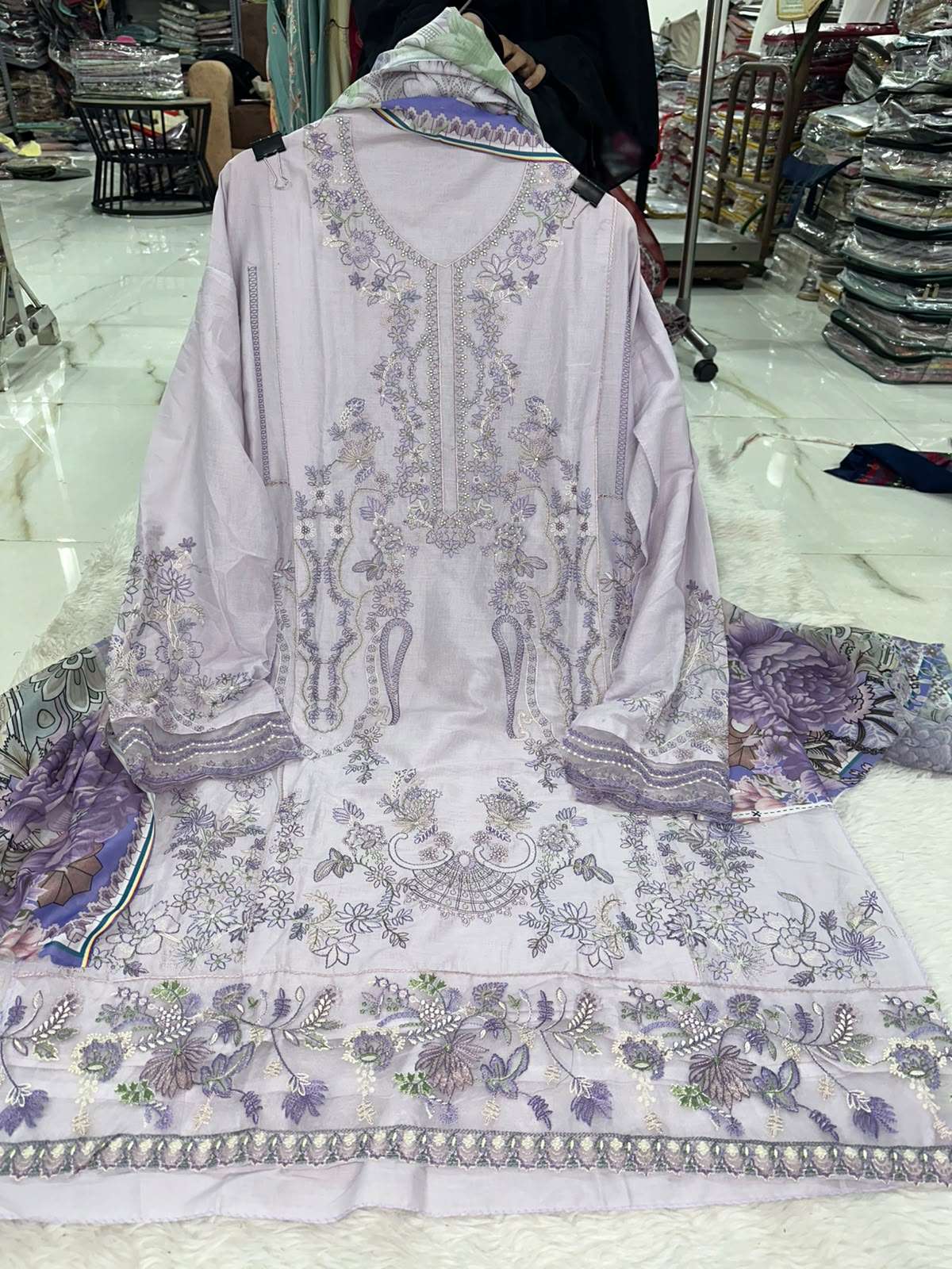 Falah Premium Pure Cotton Collection Code - NOP20 By Falah Designer Suits - 02