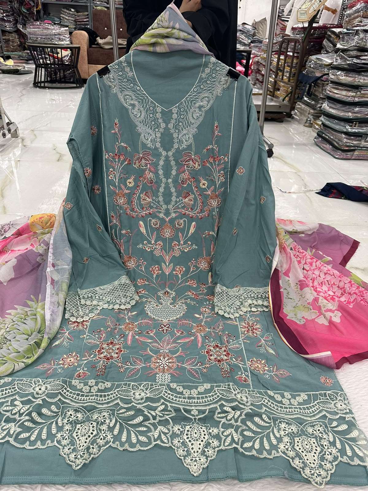 Falah Premium Pure Cotton Collection Code - NOP20 By Falah Designer Suits - 05