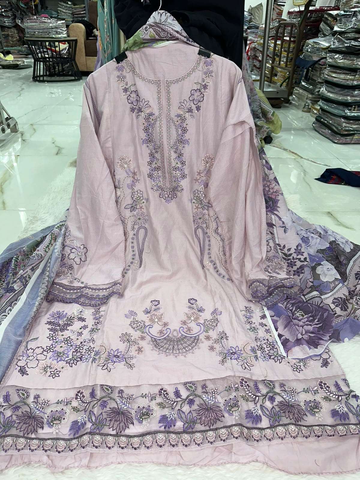 Falah Premium Pure Cotton Collection Code - NOP20 By Falah Designer Suits - 09