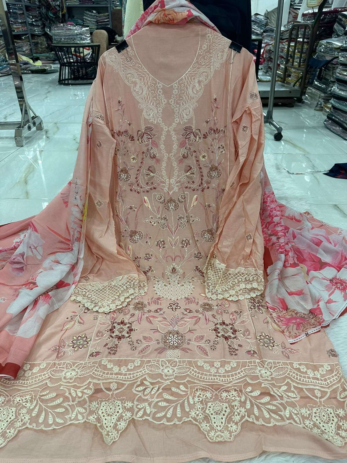 Falah Premium Pure Cotton Collection Code - NOP20 By Falah Designer Suits - 12
