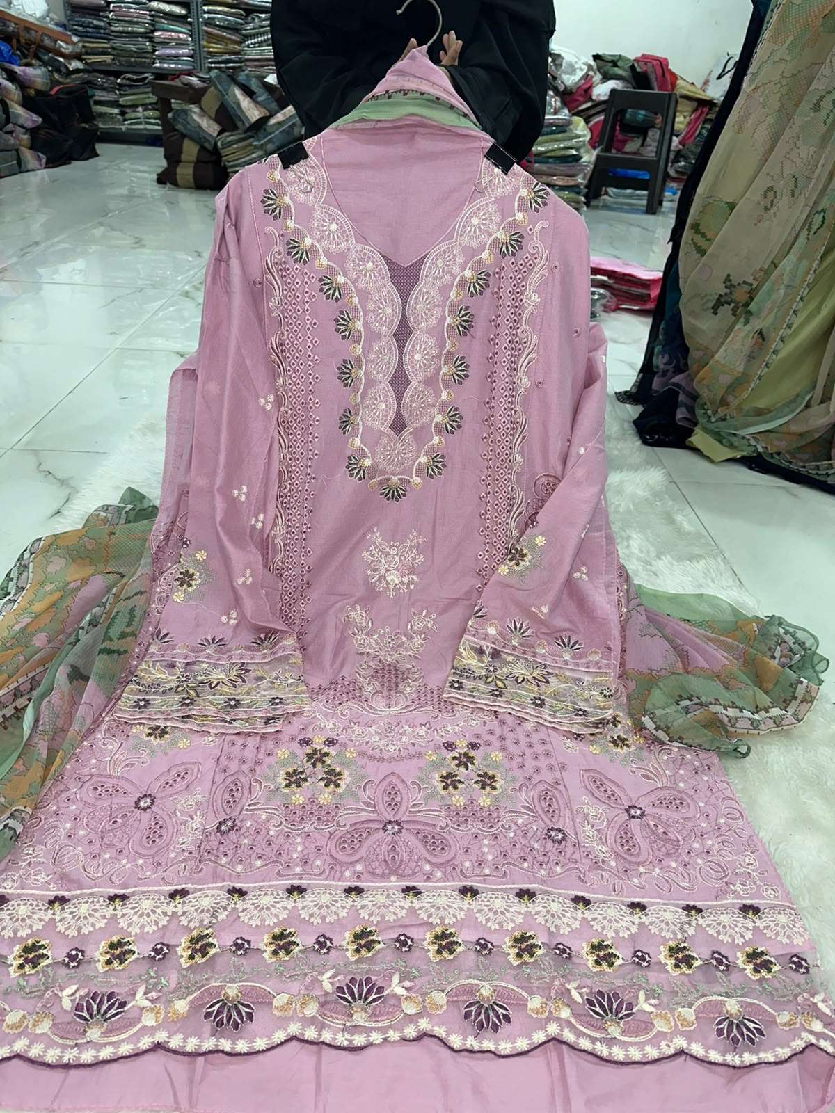 Falah Premium Pure Cotton Collection Code - NOP21 By Falah Designer Suits - 01