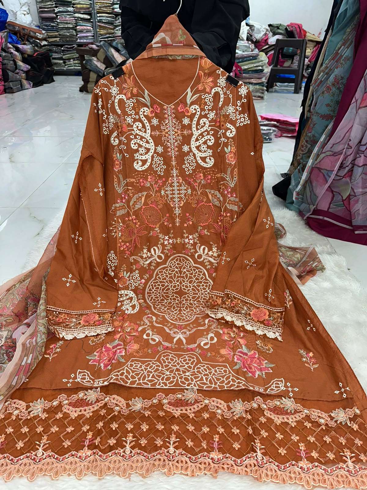 Falah Premium Pure Cotton Collection Code - NOP21 By Falah Designer Suits - 08