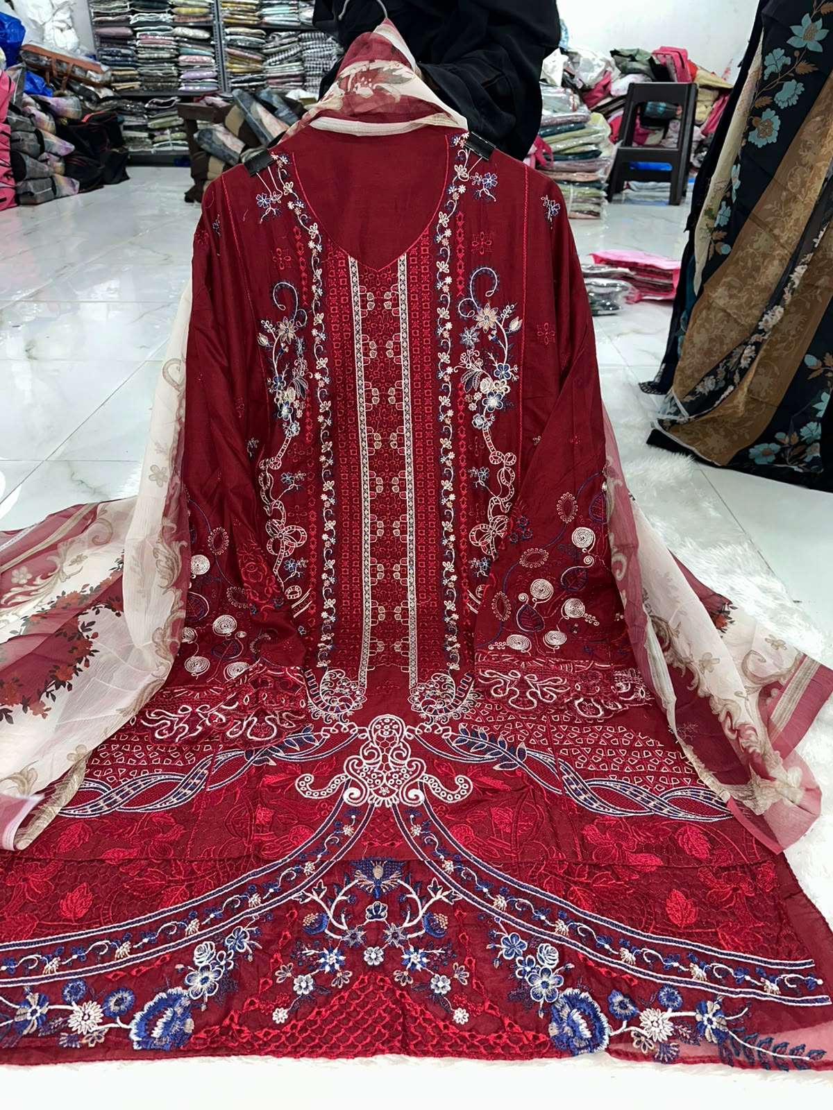 Falah Premium Pure Cotton Collection Code - NOP21 By Falah Designer Suits - 14