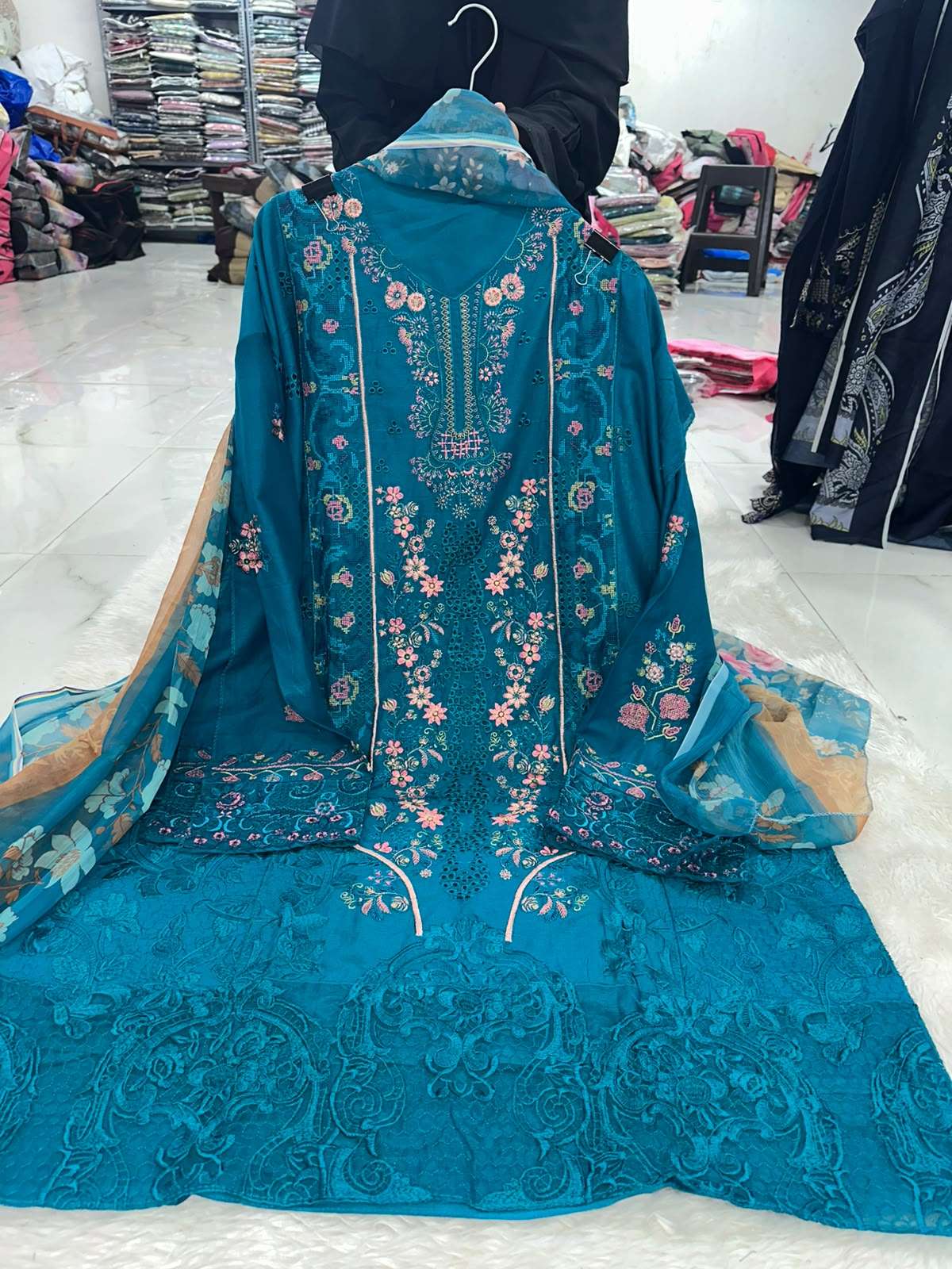 Falah Premium Pure Cotton Collection Code - NOP21 By Falah Designer Suits - 15