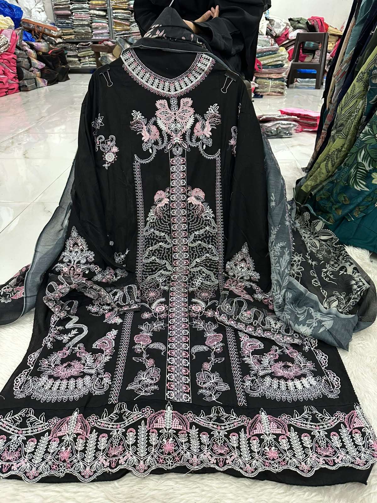 Falah Premium Pure Cotton Collection Code - NOP21 By Falah Designer Suits - 17