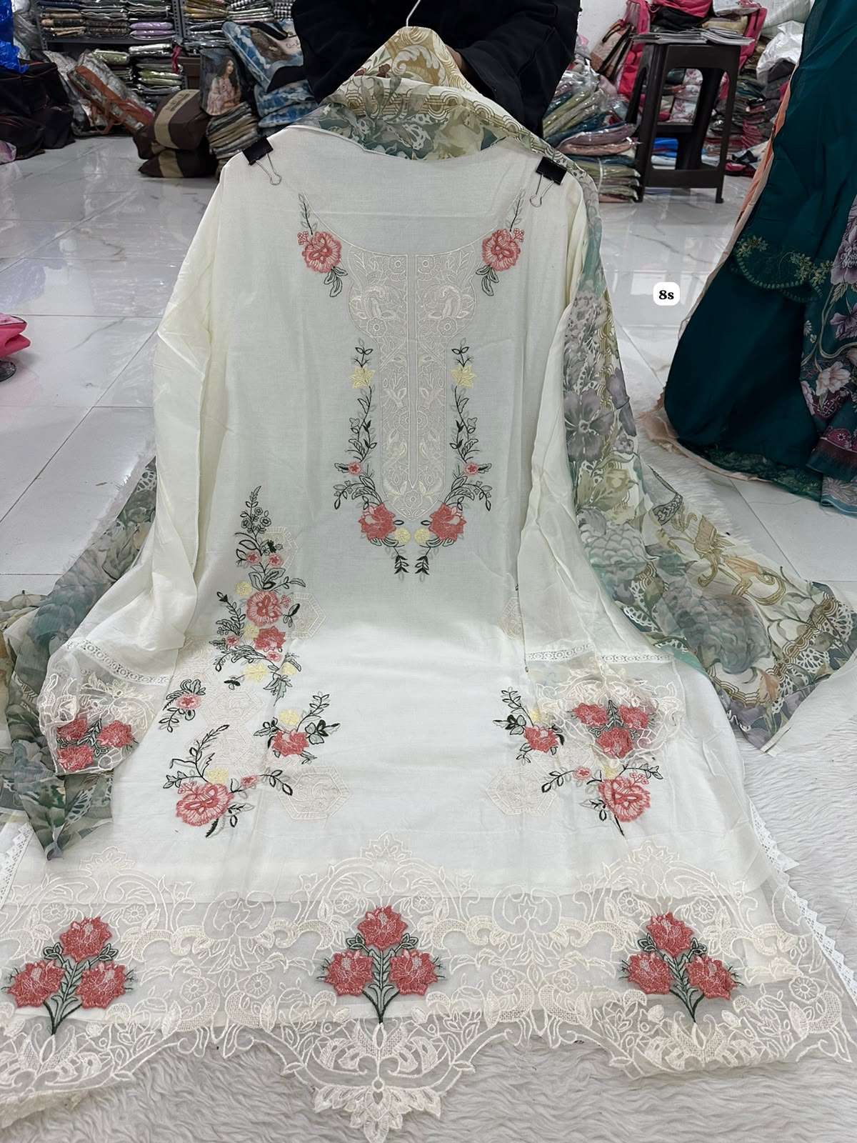 Falah Premium Pure Cotton Collection Code - NOP22 By Falah Designer Suits - 01