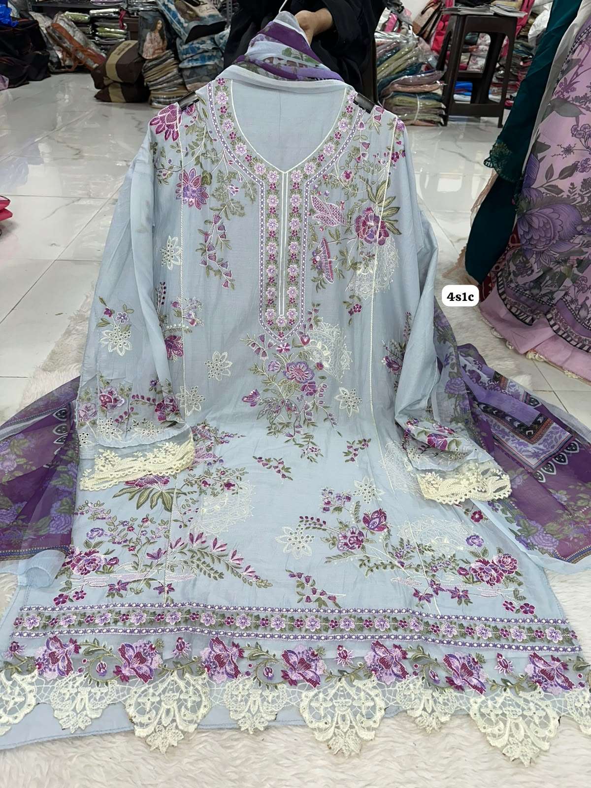 Falah Premium Pure Cotton Collection Code - NOP22 By Falah Designer Suits - 04
