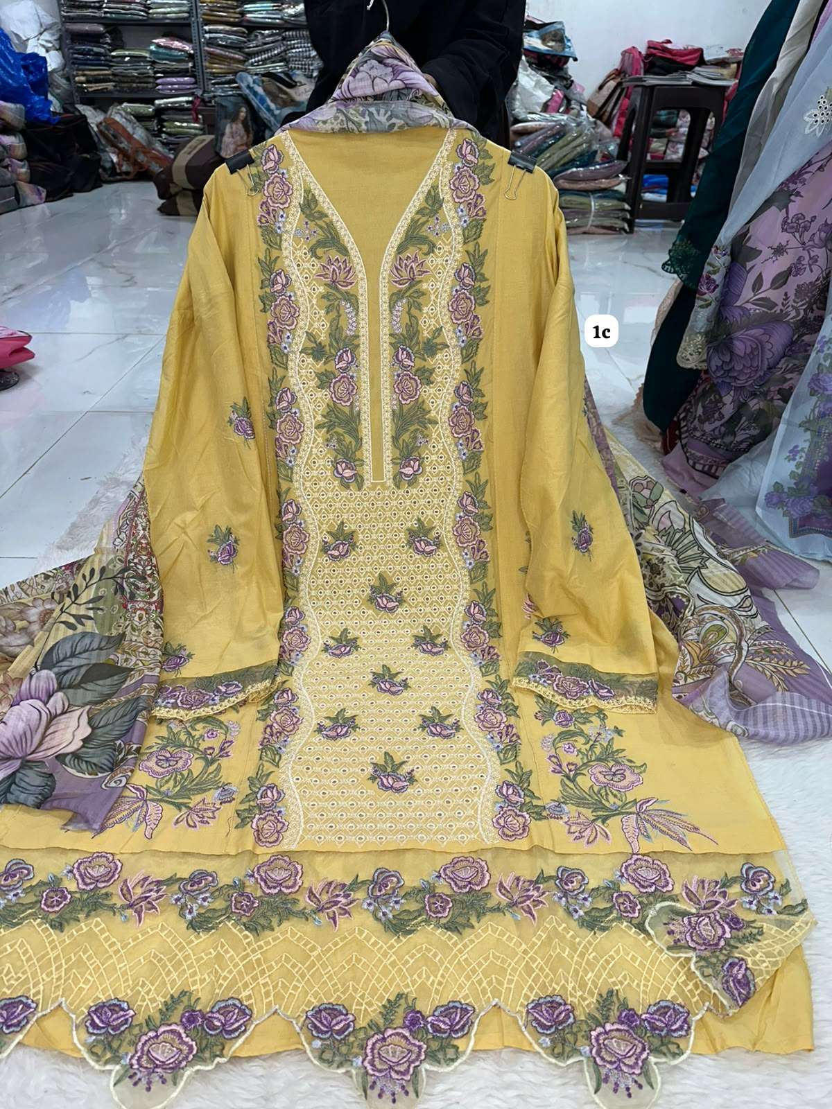 Falah Premium Pure Cotton Collection Code - NOP22 By Falah Designer Suits - 08