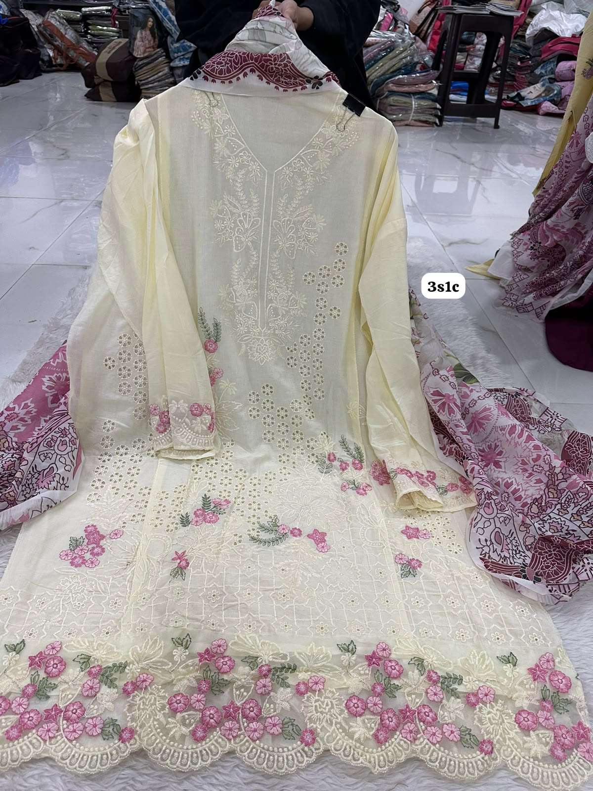 Falah Premium Pure Cotton Collection Code - NOP22 By Falah Designer Suits - 09