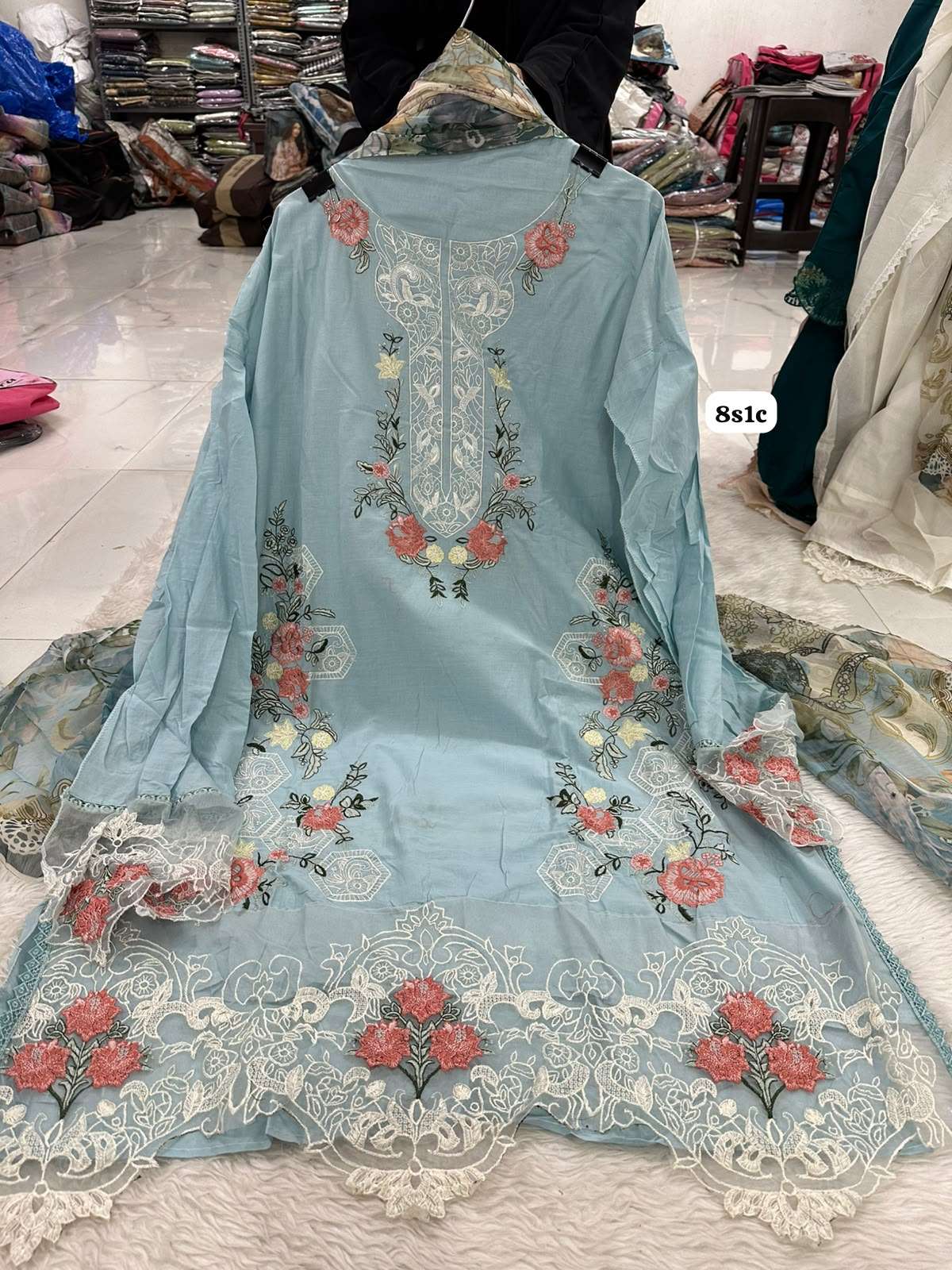 Falah Premium Pure Cotton Collection Code - NOP22 By Falah Designer Suits - 10