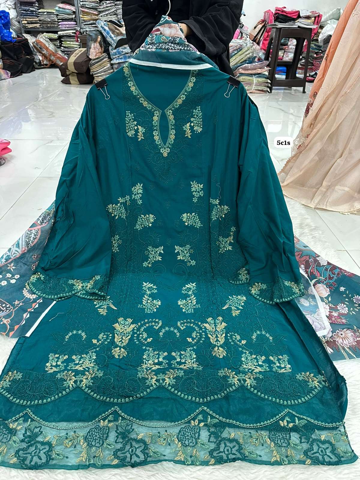 Falah Premium Pure Cotton Collection Code - NOP22 By Falah Designer Suits - 11