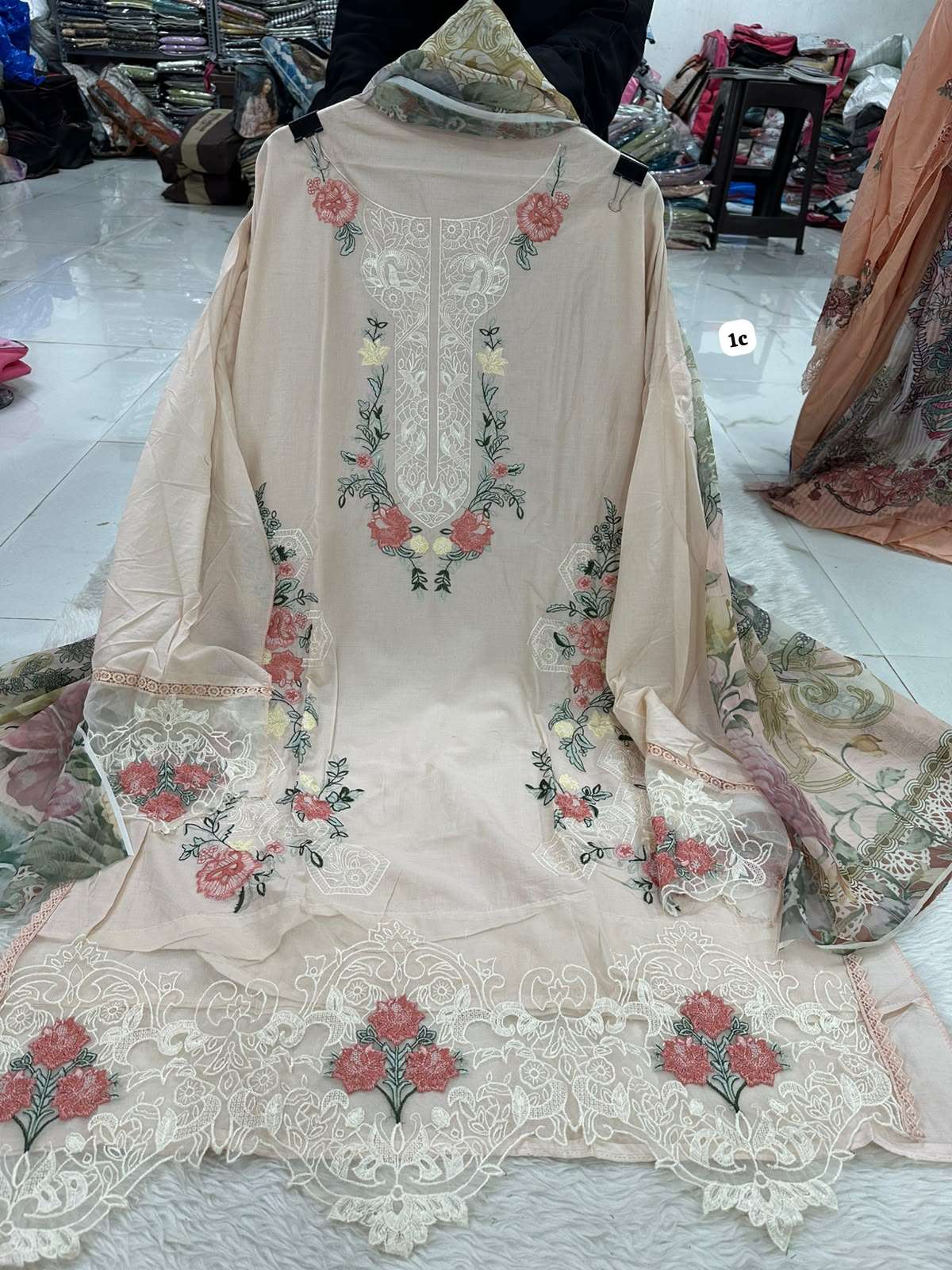 Falah Premium Pure Cotton Collection Code - NOP22 By Falah Designer Suits - 18