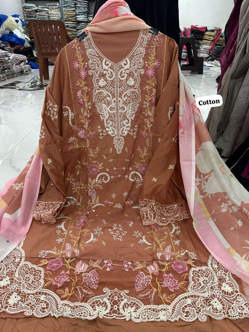 Falah Premium Pure Cotton Collection Code - NOP30 By Falah Designer Suits - 06