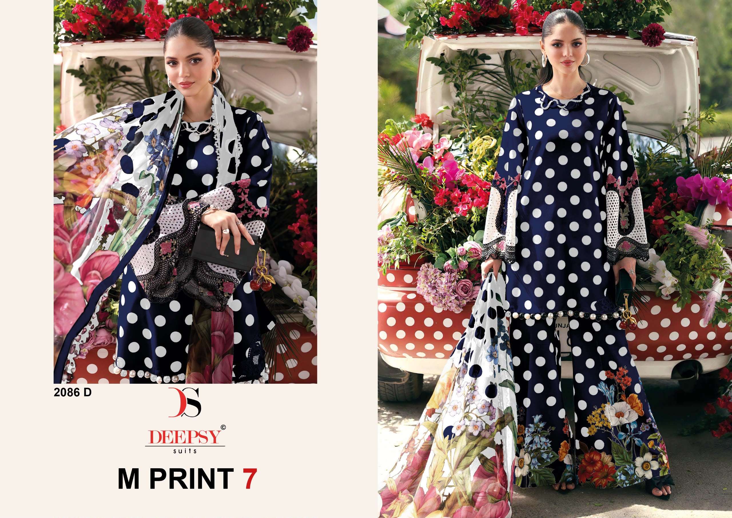 MARIA B M PRINT - 7 BY DEEPSY SUITS - 04