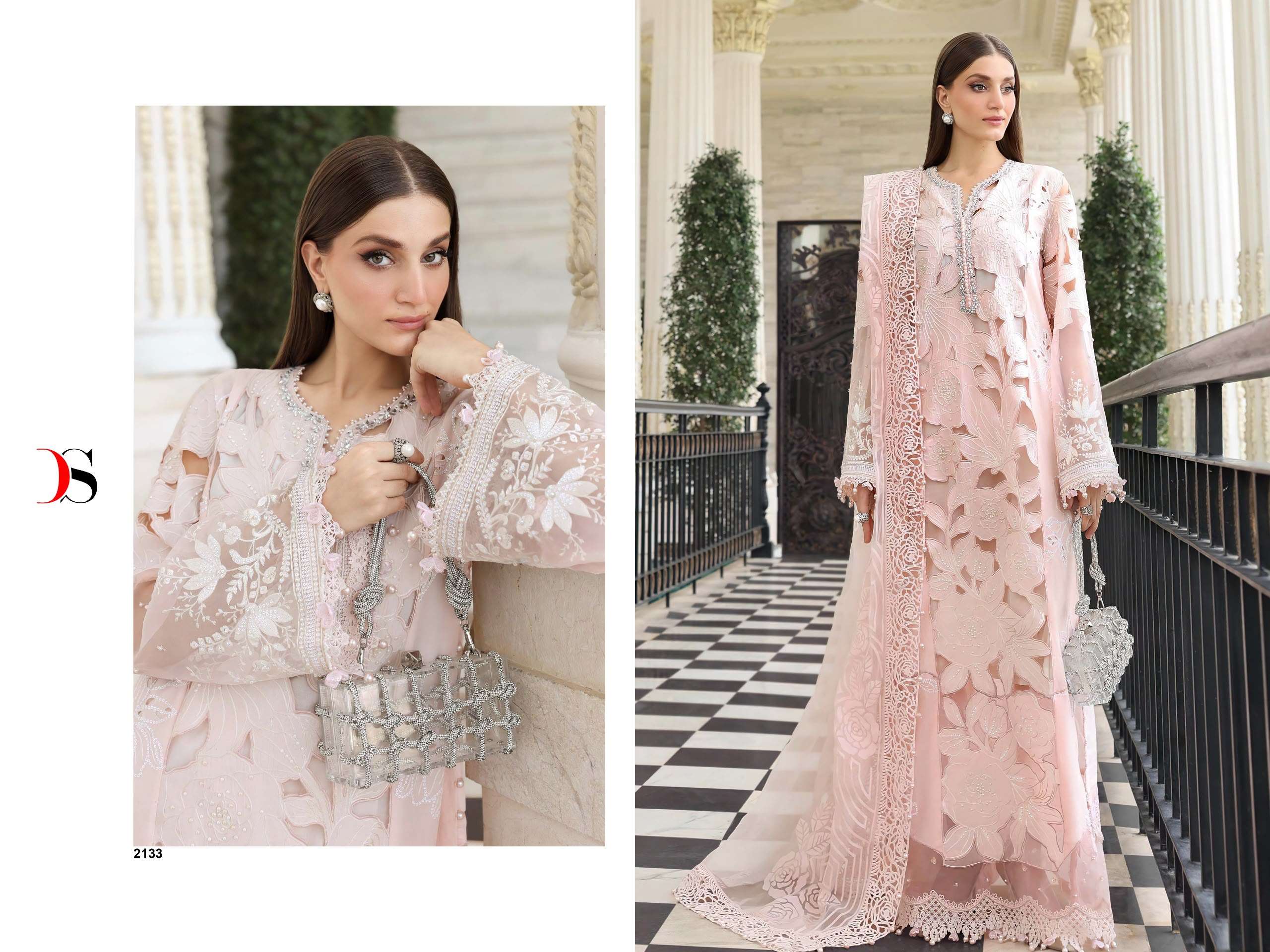 MARIA B PREMIUM EMBROIDERED - 05 DEEPSY SUITS - 03