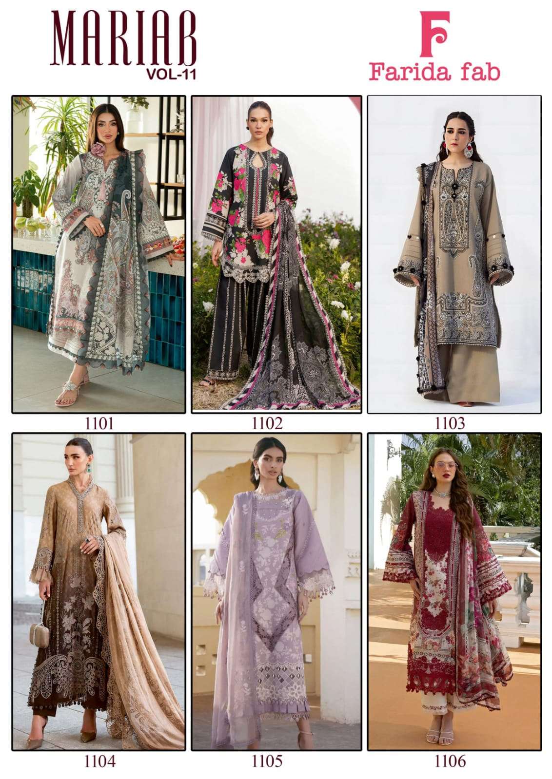MARIA B VOL - 11 BY FARIDA FAB - 01 - 06