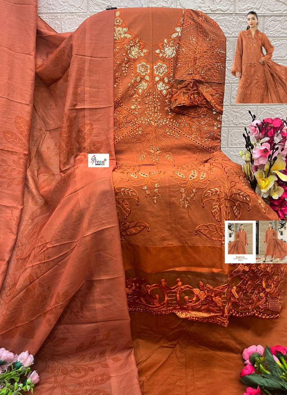 MARIYA B LUXURY LAWN COLLECTION VOL - 06 BY SHREE FABS - 10