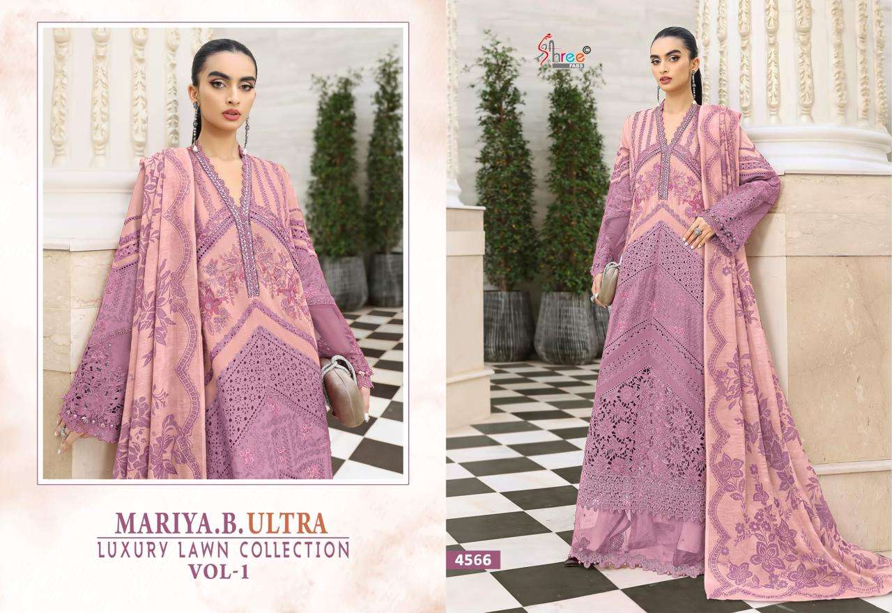 MARIYA B ULTRA LUXURY LAWN COLLECTION VOL - 01 BY SHREE FABS - 06