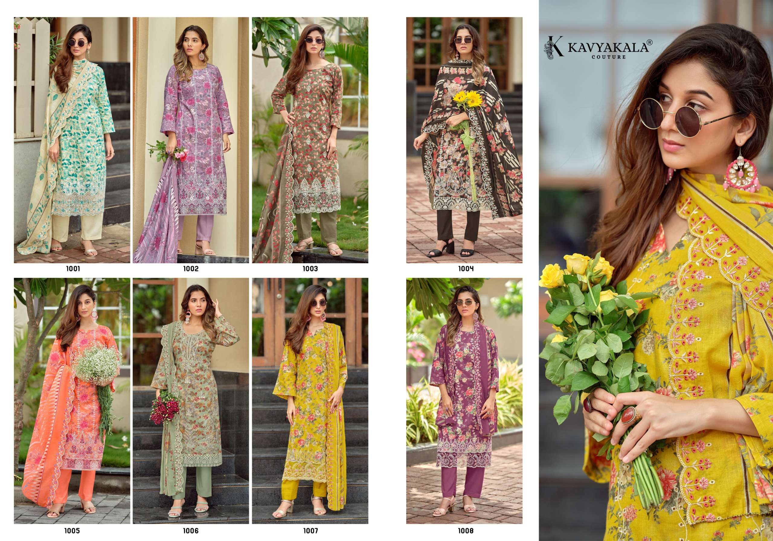 NIRMOHI VOL - 04 BY KAVYAKALA COUTURE - 01 - 08