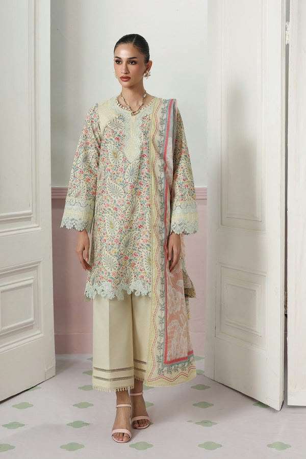 Q PRINTS LAWN COLLECTION VOL - 01 BY QALAMKAR - 06