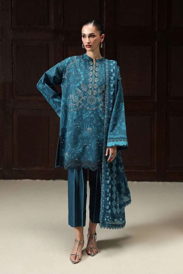 Q PRINTS LAWN COLLECTION VOL - 01 BY QALAMKAR - 13