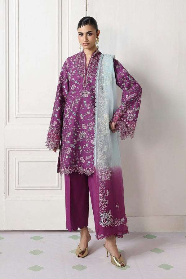 Q PRINTS LAWN COLLECTION VOL - 01 BY QALAMKAR - 19
