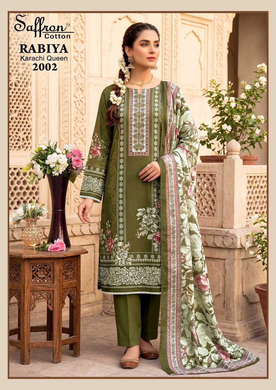 RABIYA KARACHI QUEEEN VOL - 02 BY SAFFRON COTTON - 02